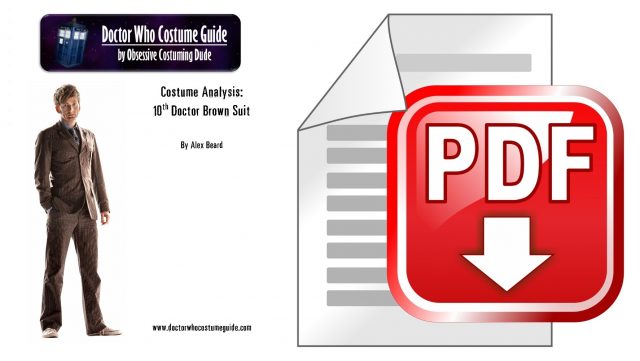 10th Doctor brown suit analysis PDF