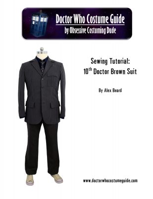 10th Doctor brown suit tutorial