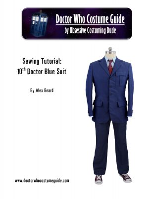 10th Doctor blue suit tutorial
