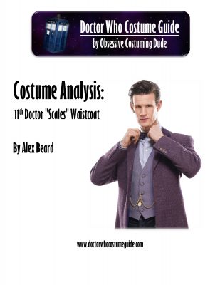 11th Doctor 'scales' waistcoat analysis