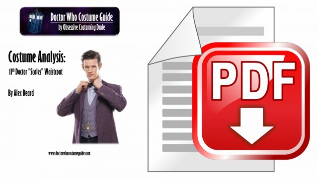 11th Doctor scales waistcoat analysis PDF