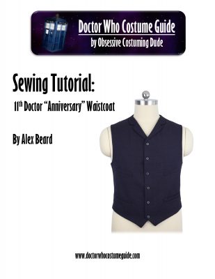11th Doctor anniversary waistcoat tutorial
