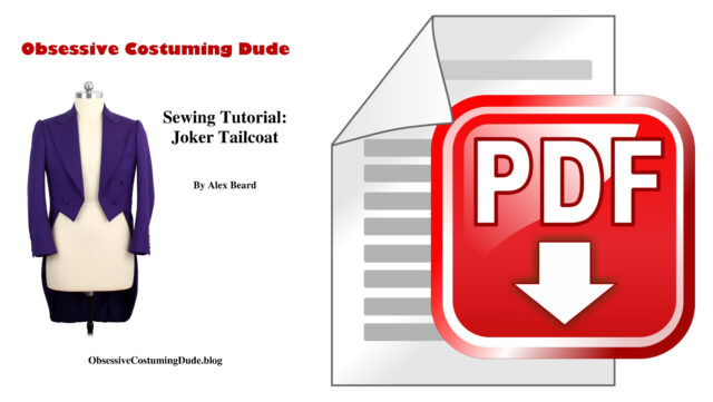 Joker tailcoat tutorial PDF