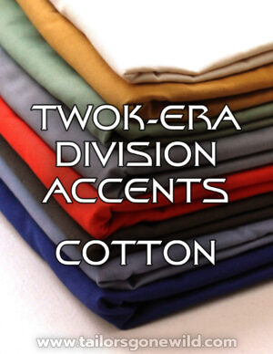 TWOK division cotton fabric - Tailors Gone Wild