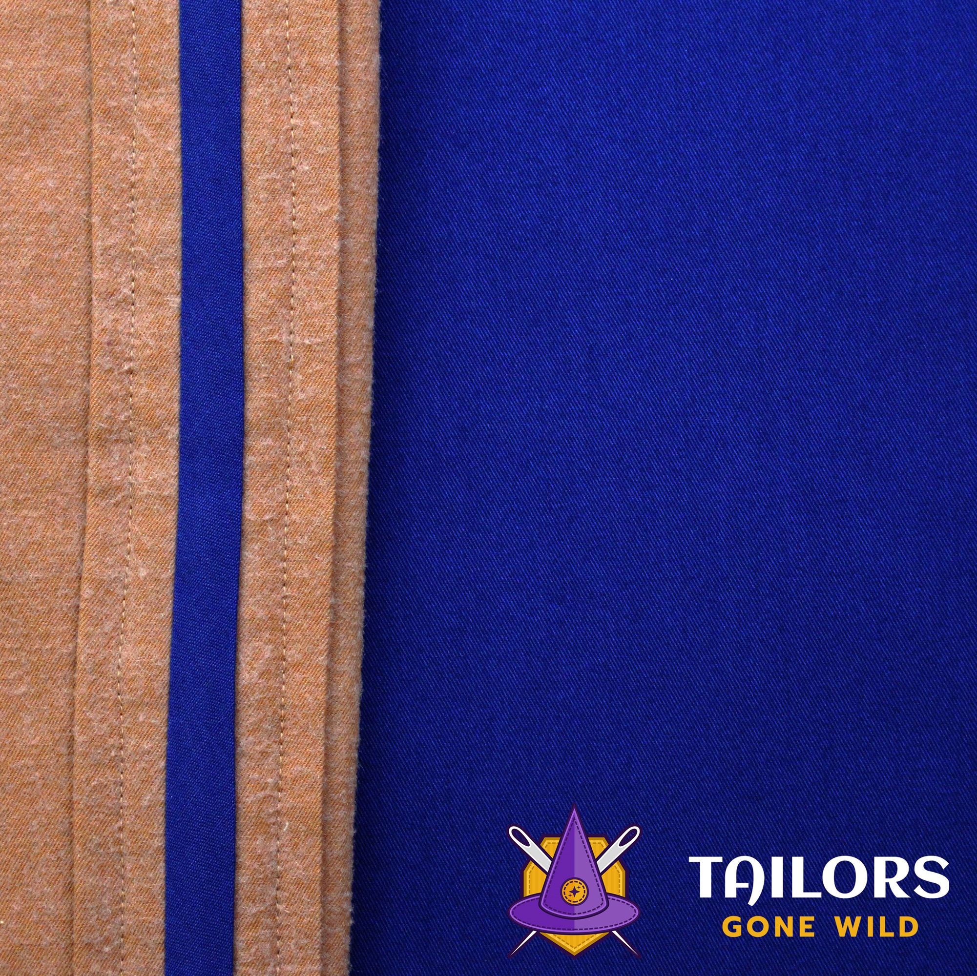 TWOK division cotton fabric - ST5 commando blue - Tailors Gone Wild