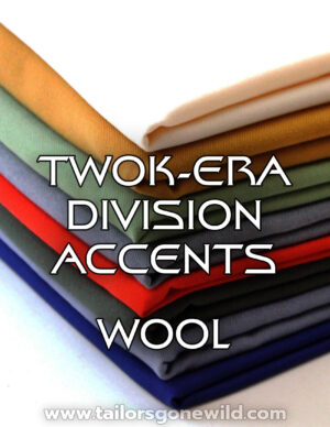 TWOK division wool fabric - Tailors Gone Wild